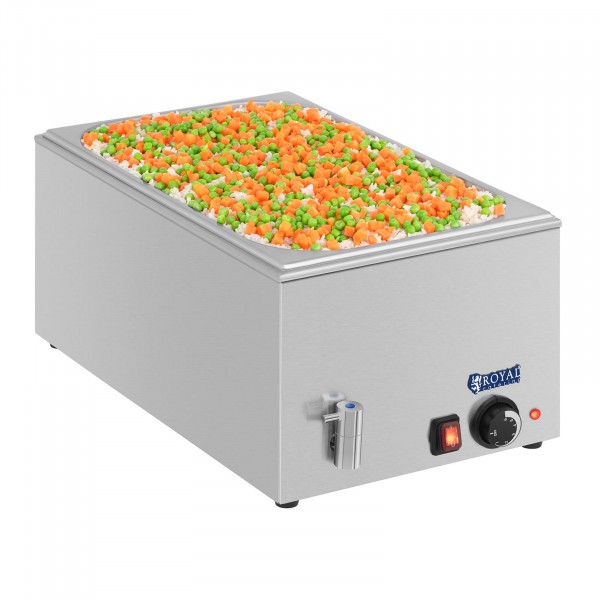 Bain-marie - GN 1/1 - without container - drain tap