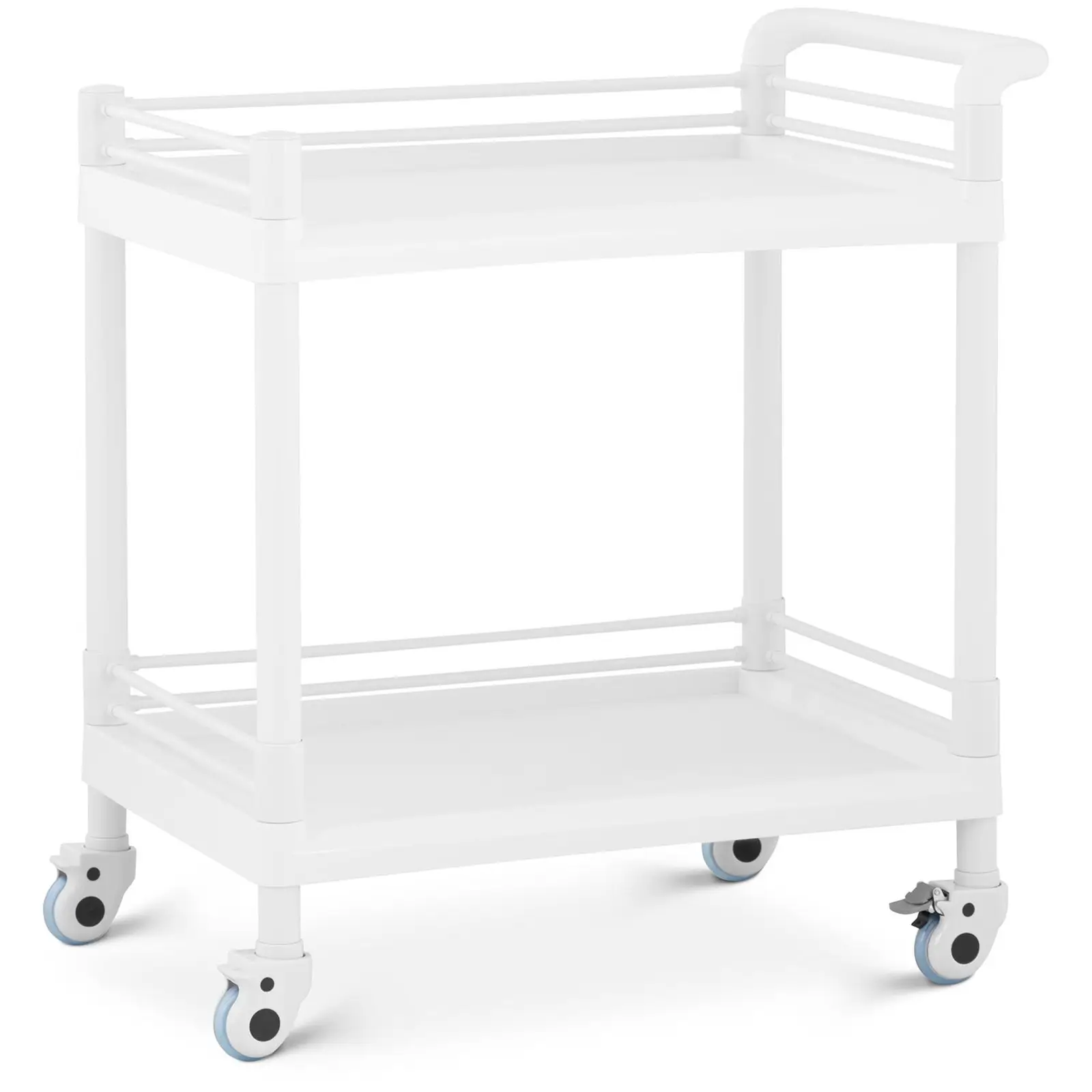 Laboratory Trolley - 2 shelves each 65 x 47 x 5 cm - 40 kg
